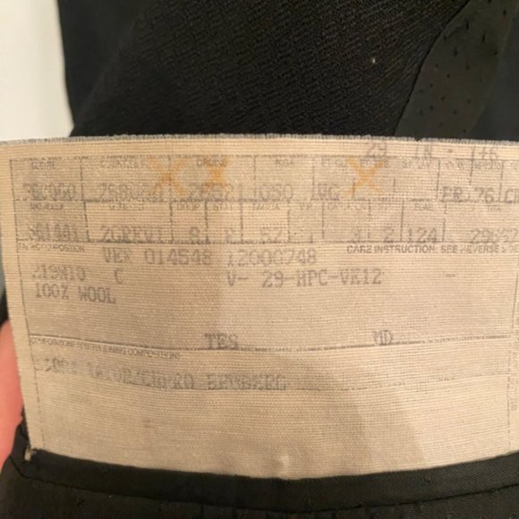 SOLD Vintage Gianni Versace Wool Two Button Blazer - Picture 9 of 11